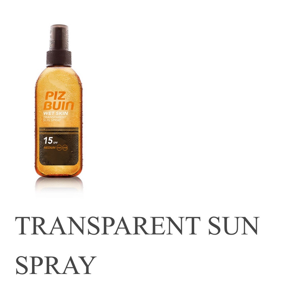 $2/20 NWT Piz Buin FP15 WET SKIN SPRAY 150 ML